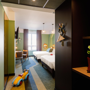 Chambre famille © Greet Hôtel Lyon Confluence