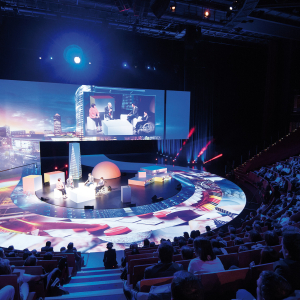 Amphithéâtre du Centre de Congrès de Lyon © Clémentine Pipitone