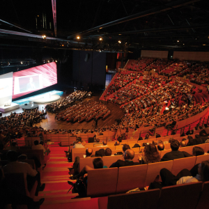 L'Amphithéâtre du Centre de Congrès de Lyon © Nicolas Rodet